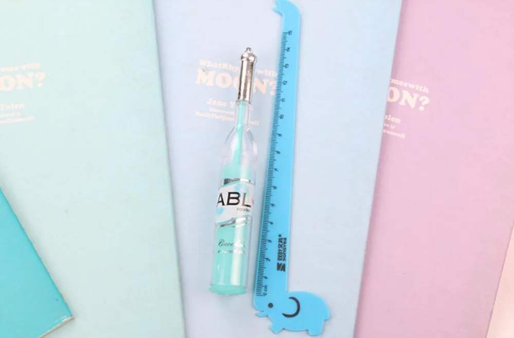 Творческий свежий и прекрасный бутылки вина Форма коктейльное нейтральной ручка