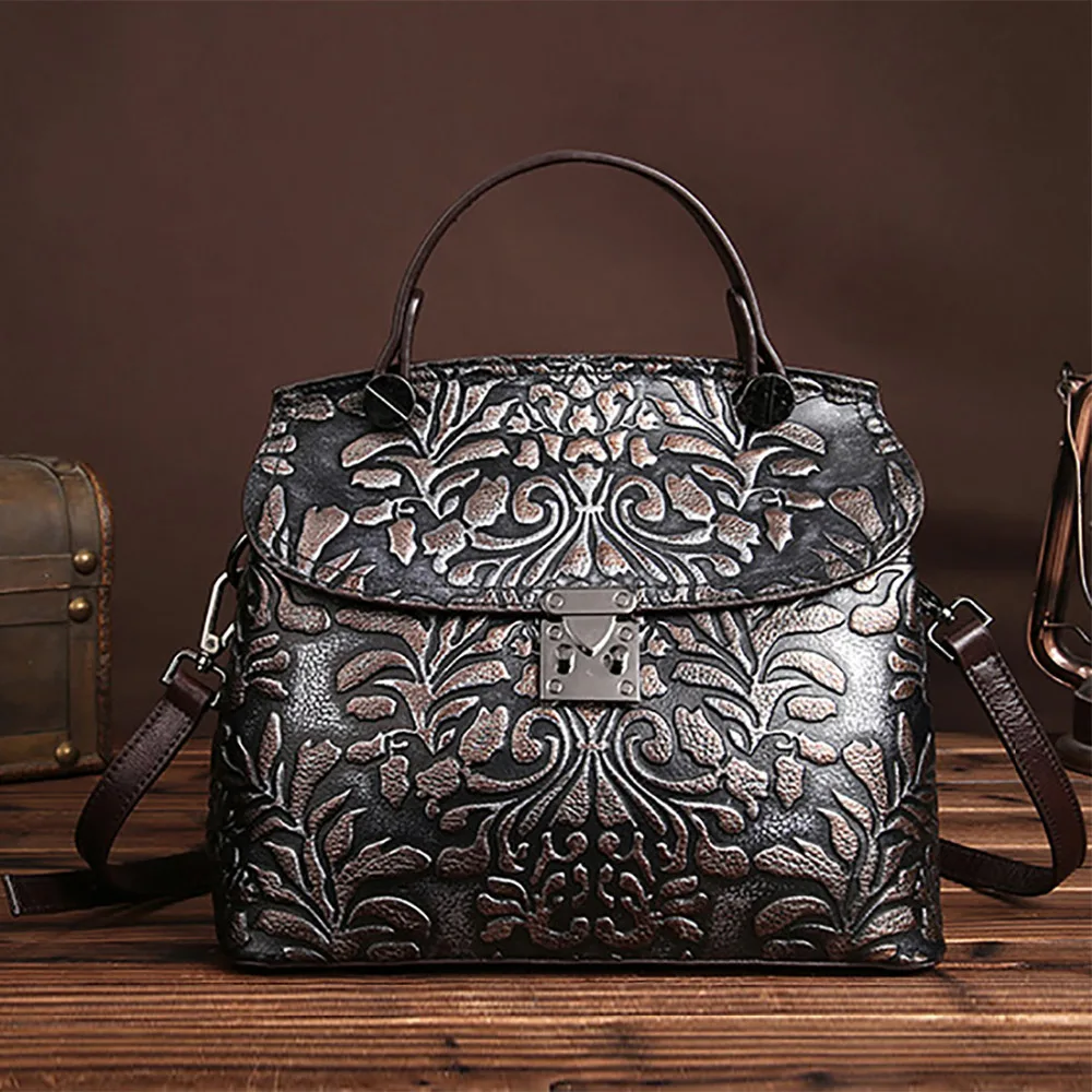 Пояса из натуральной кожи женская сумка тоут Элитный бренд Винтаж Дамы тиснением