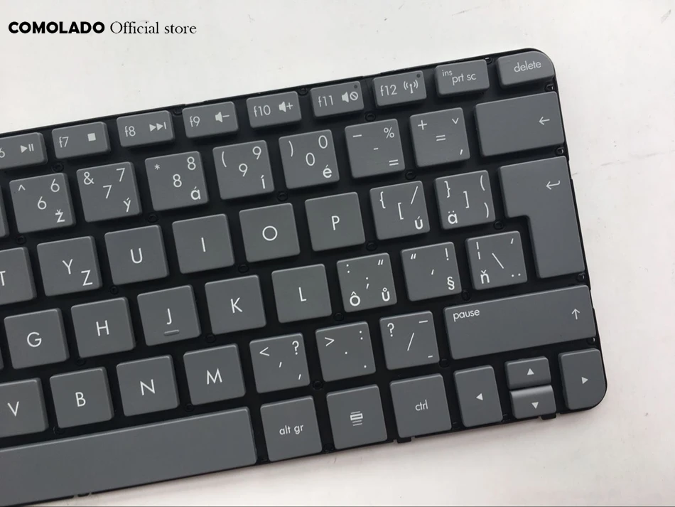 CZ Чешская клавиатура для HP MINI 100 100E серая без рамки Клавиатура ноутбука