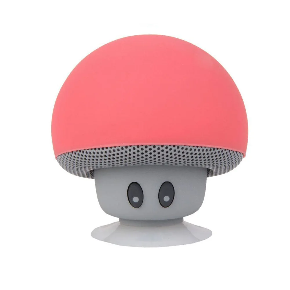 Новый мультяшный мини беспроводной Bluetooth динамик портативный Гриб