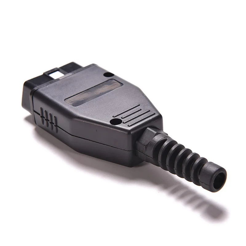 OBDII 16 Pin Adaptor OBD2 Connector OBD II Plug Connectors Male 16PIN 1 Set | Компьютеры и офис