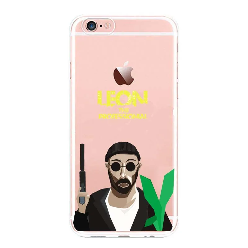 Мода Мультфильм профессиональный убийца Leon и Матильда чехол для iPhone 6 Чехол S Plus 5