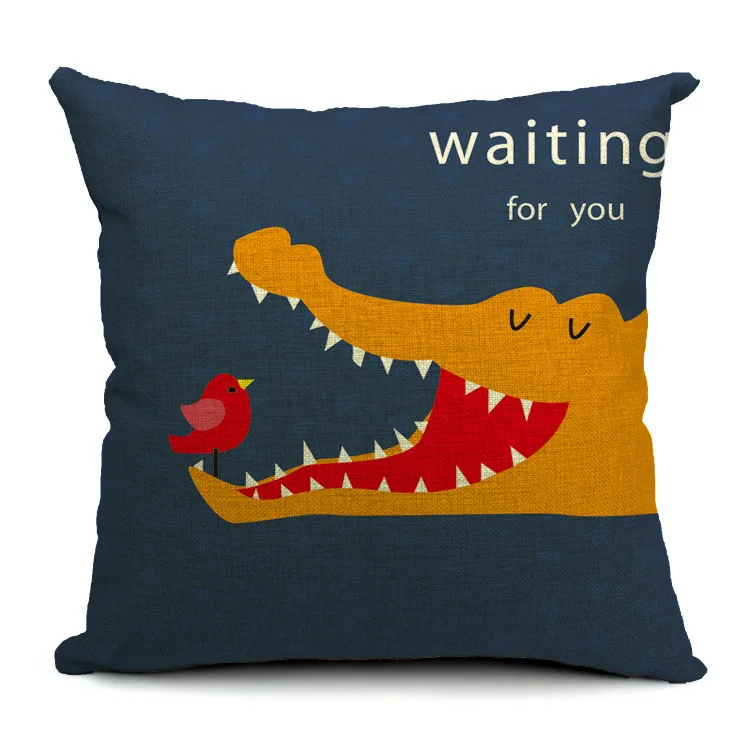 Горячая Распродажа наволочки стильная футболка с изображением персонажей