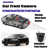 car front view camera for honda accord city civic small logo 2013 2015 2016 2017 front cam full hd ccd cigarette lighter