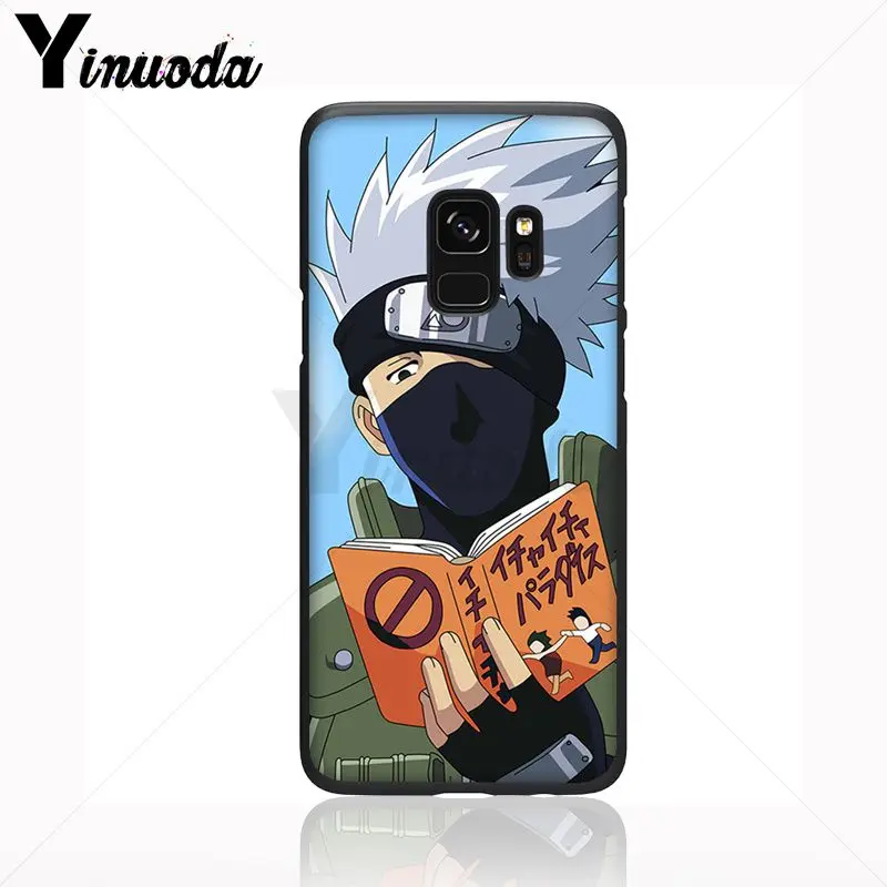 Yinuoda Hokage Naruto Kakashi amine мягкий чехол для телефона Samsung Galaxy s9 s8 plus note 8 note9 s7 S10lite