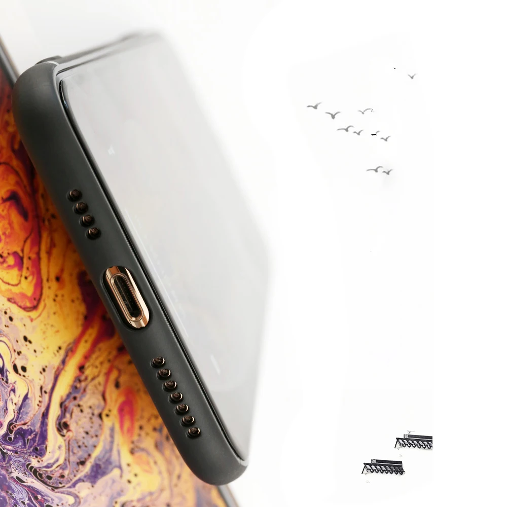 Чехол для iPhone 11 Pro Max 11Pro XR XS X 7 8 6 6s Plus объемный рельефный матовый мягкий
