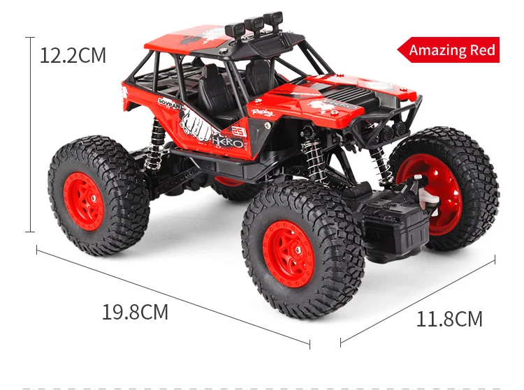 JJRC Q66 RC автомобили 1:20 2 4G 2CH внедорожный альпинистский автомобиль 6 8 км/ч
