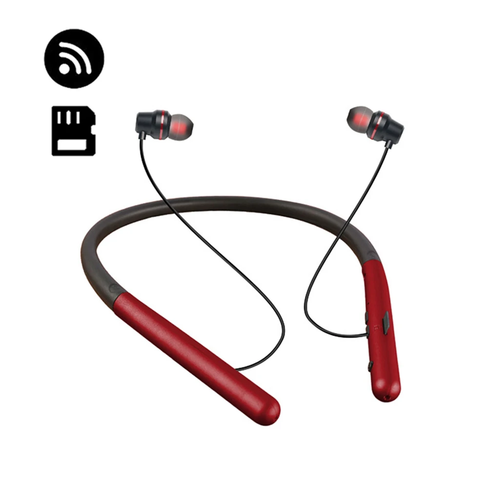 

Беспроводные стереонаушники Arikasen, Bluetooth-наушники с MP3-плеером, HD микрофоном, Bluetooth-гарнитура для телефона