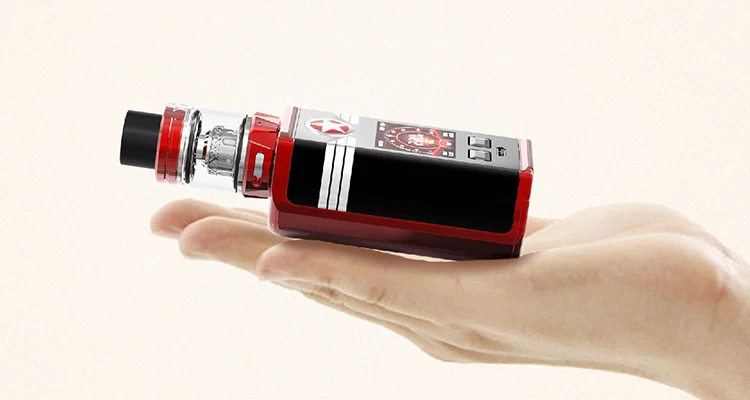 Набор Vaptio Captn TC 220 Вт с баком для парагоната 8 мл/2 мл и цветным 1 3-дюймовым tft экраном