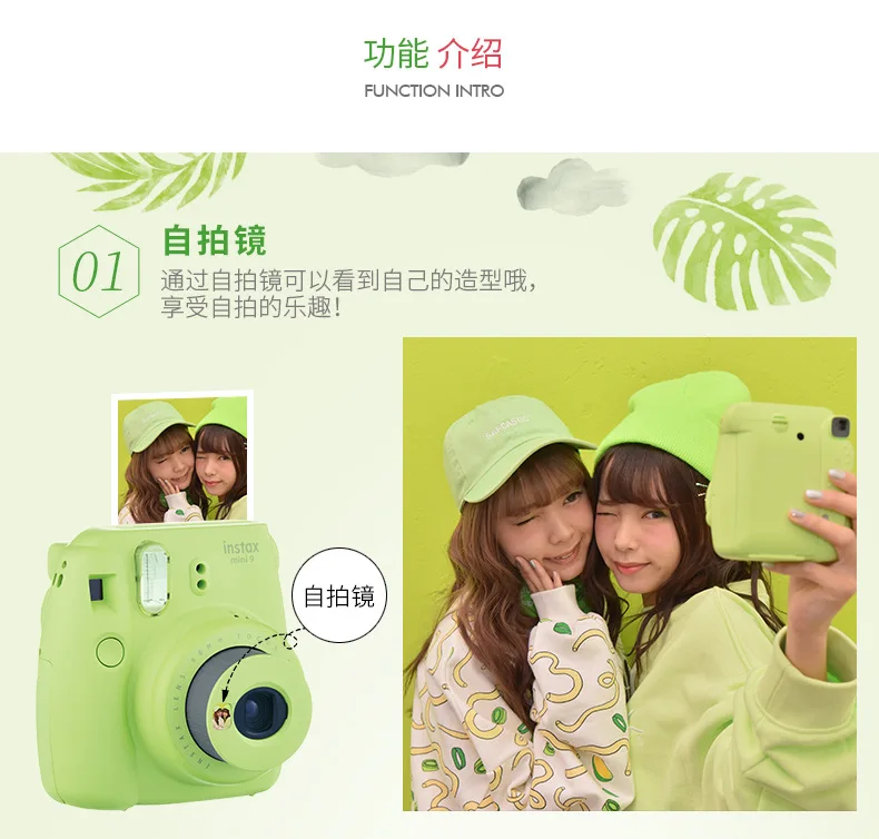 5 цветов Fujifilm Instax polaroi Mini 9 мгновенная камера Mini7c instantanea фото камера Мальчик девушка романтический подарок