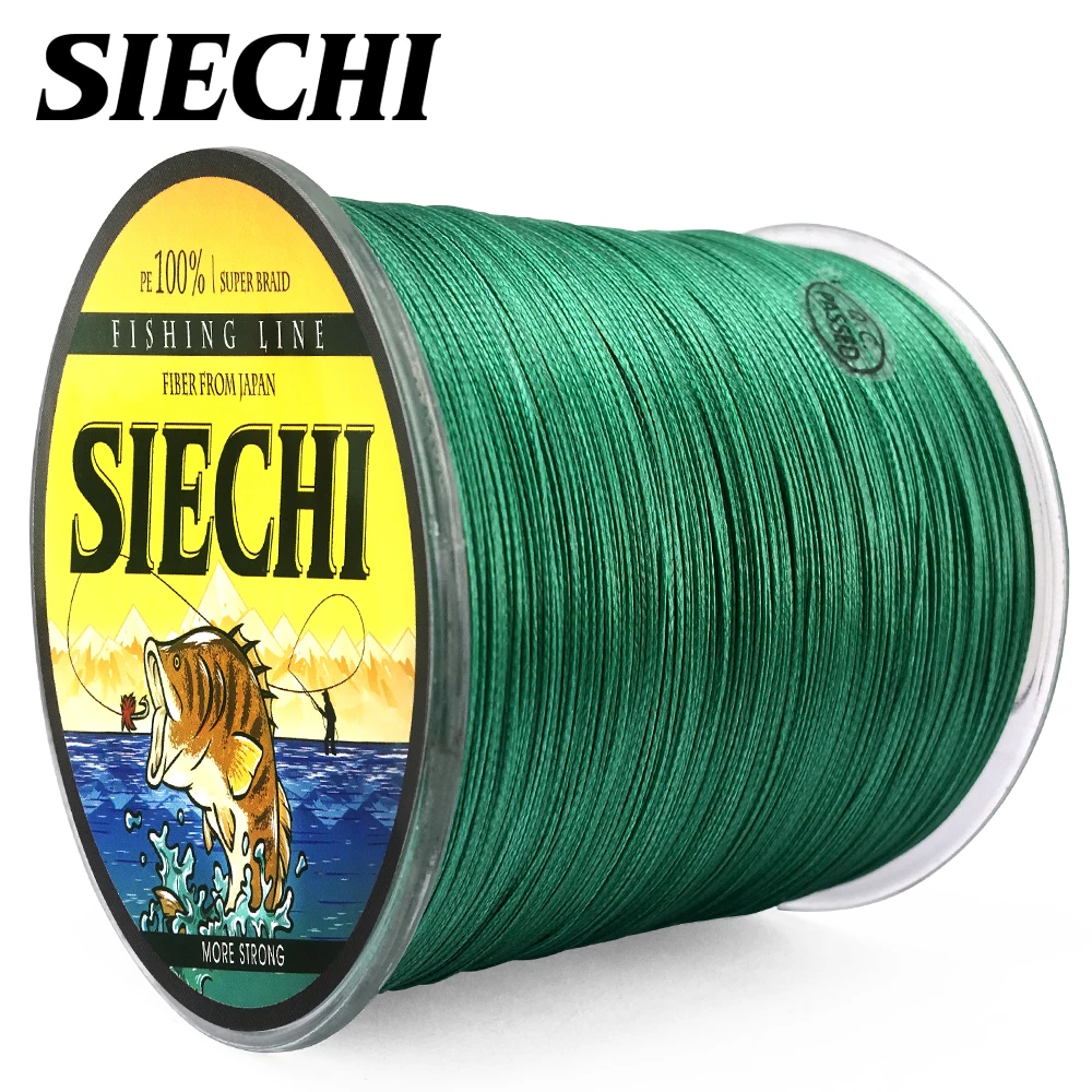 

SIECHI 500M 8 Strands 20-88LB New PE Braided Fishing Wire Multifilament Super Strong Fishing Line Japan Multicolour
