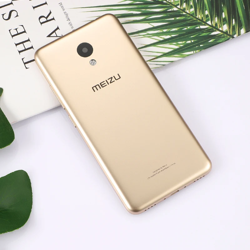Корпус батарейного отсека для Meizu M5c M5C задняя крышка сменные детали чехлы с