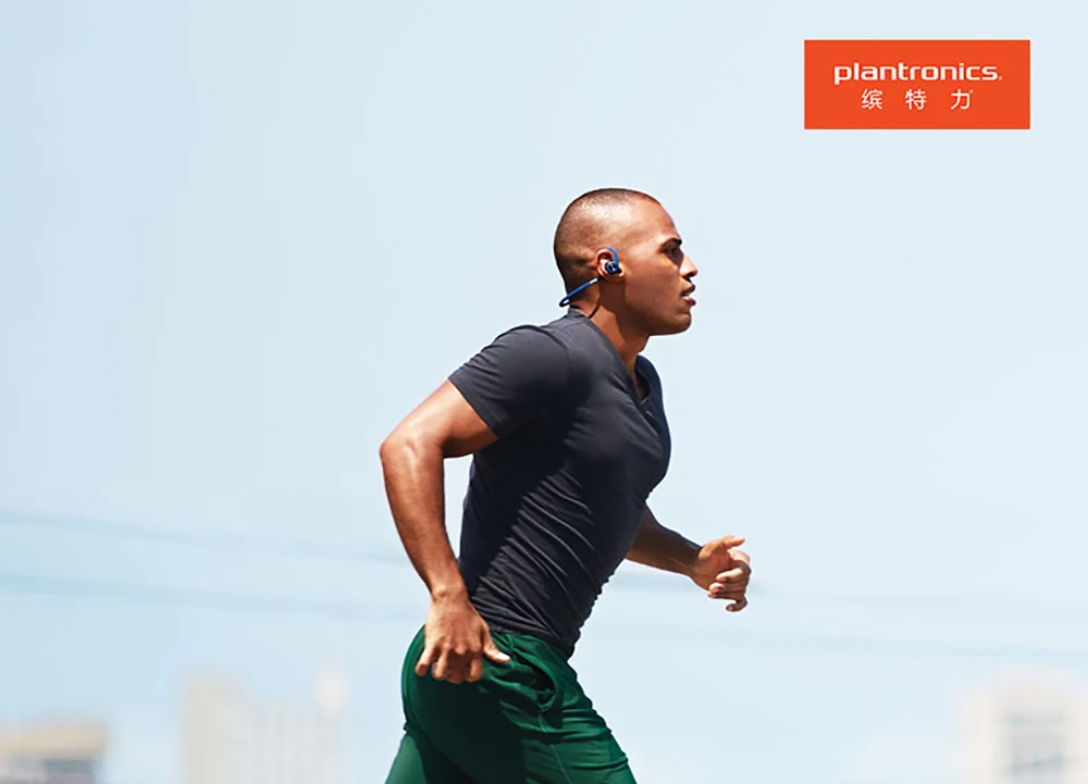 Оригинальные наушники Plantronics BackBeat Fit, беспроводные наушники Bluetooth, разноцветные спортивные гарнитуры для xiaomi SamSung