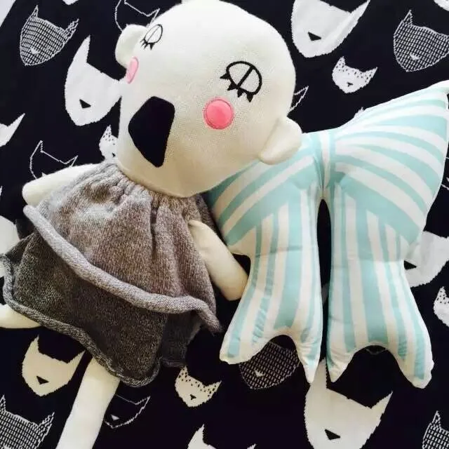 New Cute Ice Cream Sofa Doll Cushion Bow-Knot Pillow Kids Dolls Gift Photography Home Decorations | Игрушки и хобби