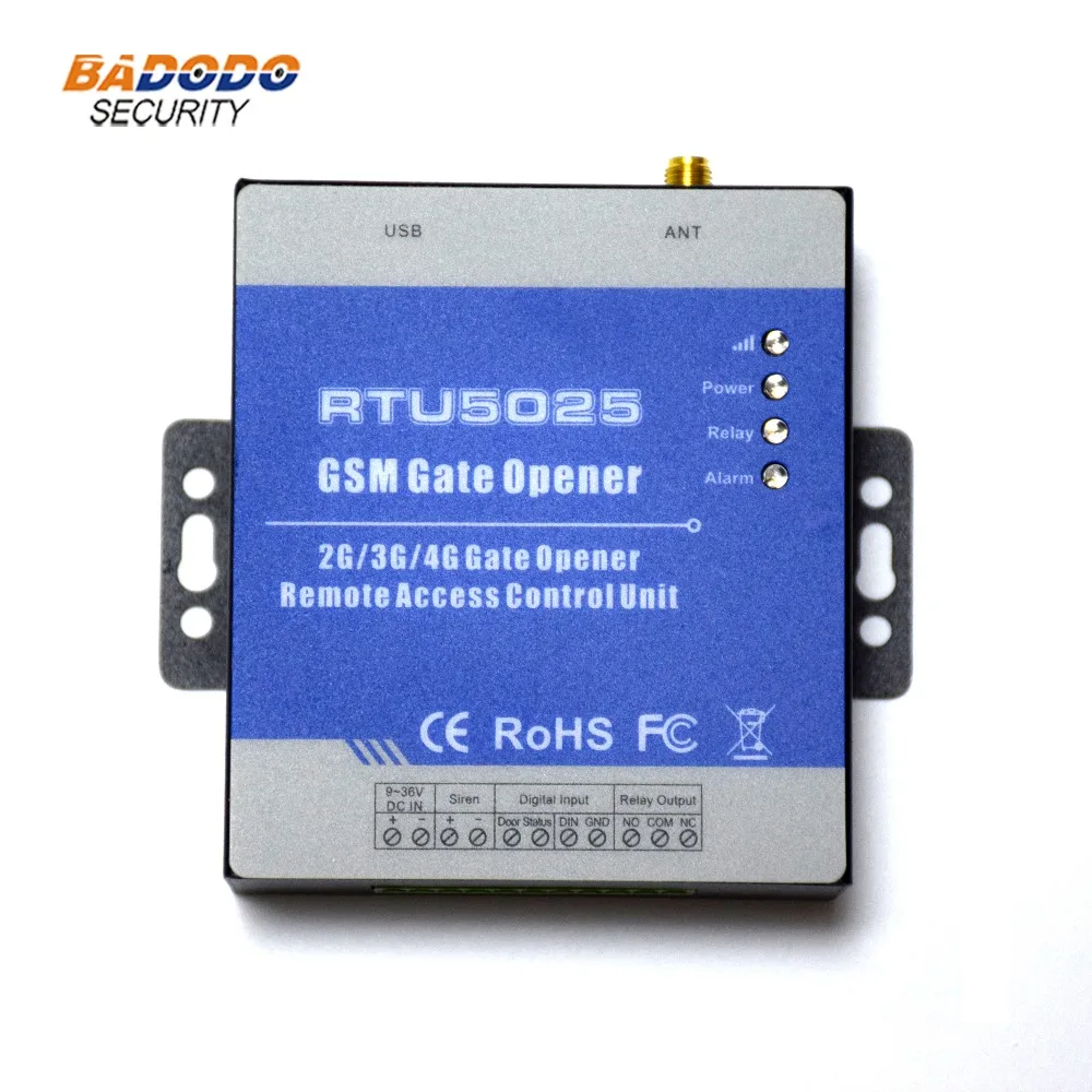 Беспроводной 2G GSM GPRS 3g 4G ворот RTU5025 дистанционного контроля доступа; блок включения/выключения для пульт дистанционного управления доступом