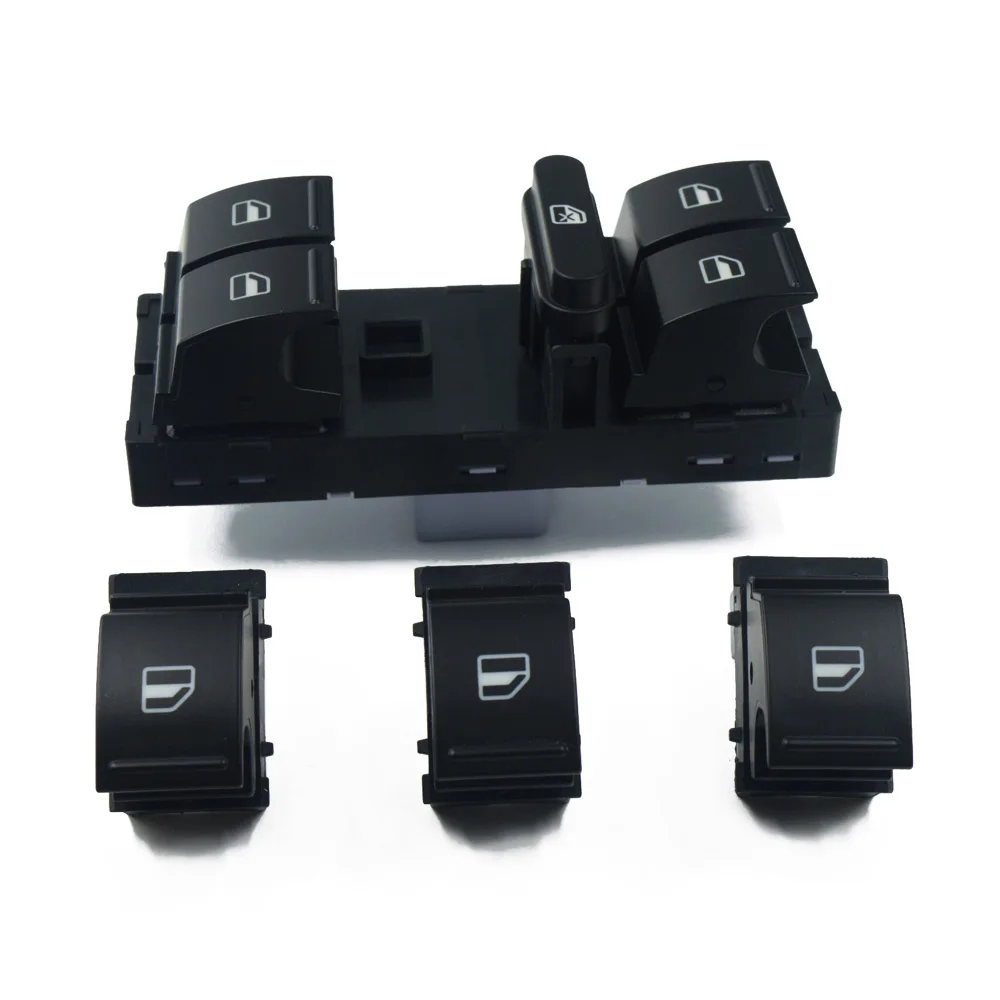 Front Driver Door Master Power Window Switch Cuntrol Button For VW Touareg Touran Sharan Alhambra OE: 7L6959857A 7L6 959 857A | Автомобили