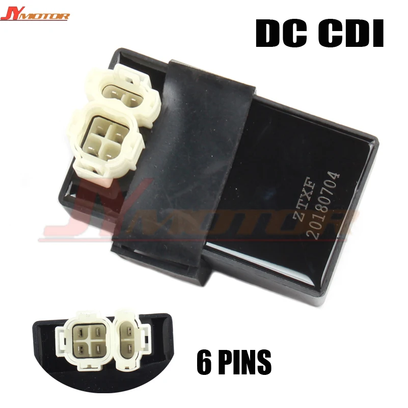 6 контактов новый мотоцикл CDI Коробка зажигания для китайского скутера GY6 125CC 150cc
