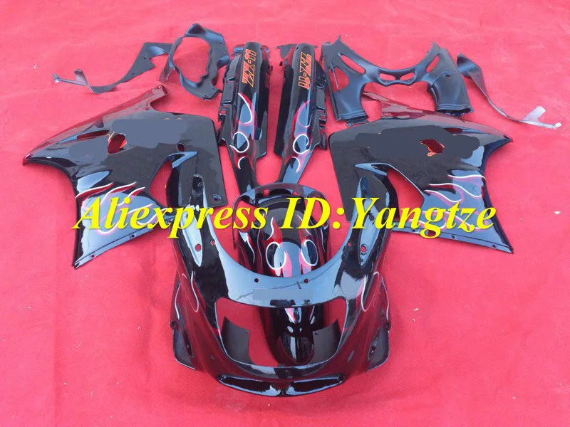 Комплект обтекателей для мотоцикла KAWASAKI Ninja ZZR11001993 2001 2003 ZX 11 ZZR1100D 93 01 02 03 комплект с