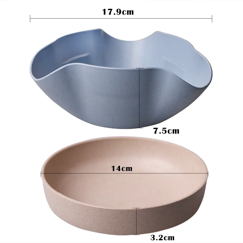 Круглый пшеничной соломы машина ящик для хранения закусок стол Sundries еда Finisher