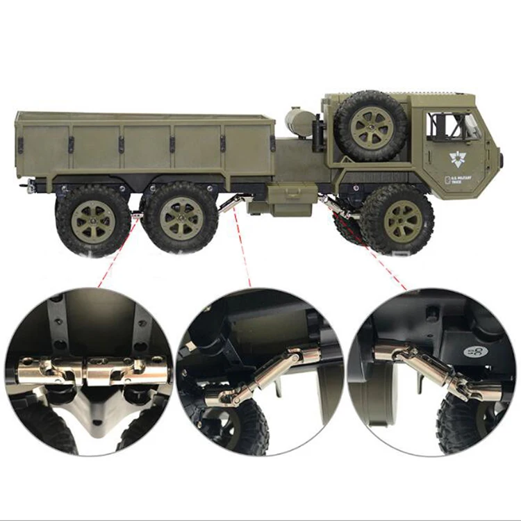 Fayee FY004 FY004A M977 1/16 6WD RC автомобиль военный грузовик запчасти обновленный