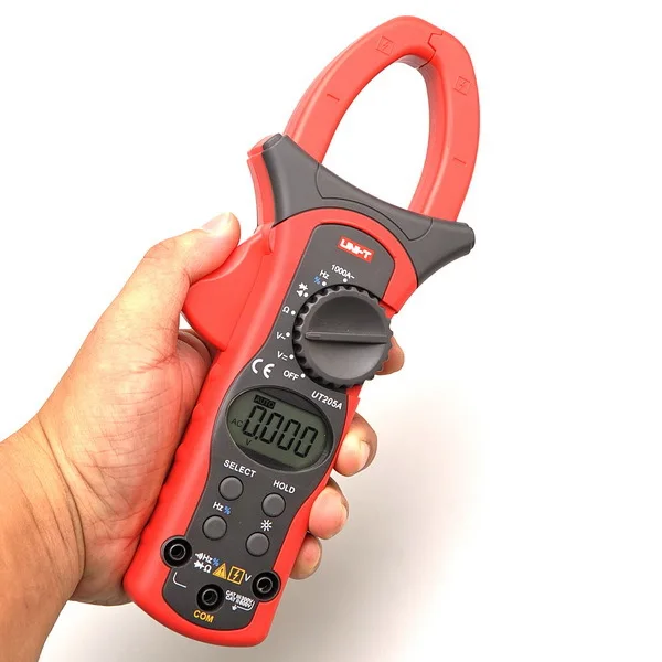 AC clamp meter Uni-T UT205A AC1000A Relative Mode Frequency Auto range Max display 3999 With Backlight | Инструменты