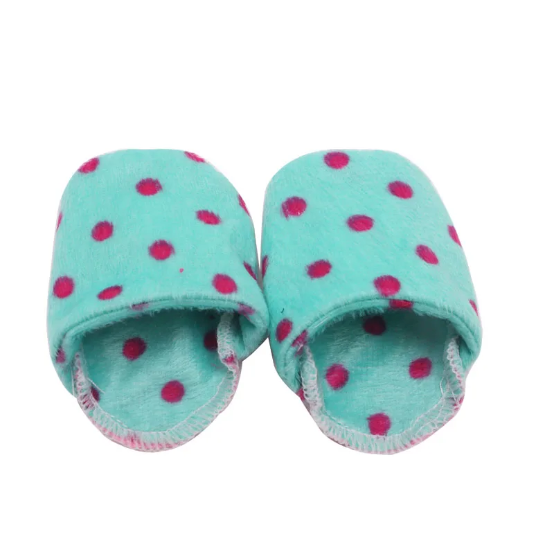 18 дюймов американская кукла обувь Сезон Зима Шерстяные тапочки Обувь на каждый