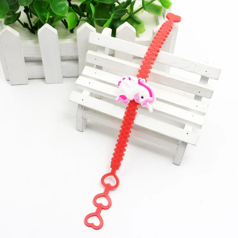 new unicorn style 10 10 шт. Новые Вечерние резиновые браслеты с единорогом для вечеринки в честь рождения детей, партия поддерживает поставки - Цвет: new unicorn style 10