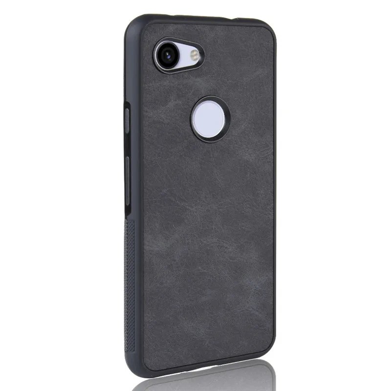 For Google Pixel 3a / XL Luxury PU Skin Hard shockproof Back Cover Pixel3a 3 a 3aXL Phone Cases |