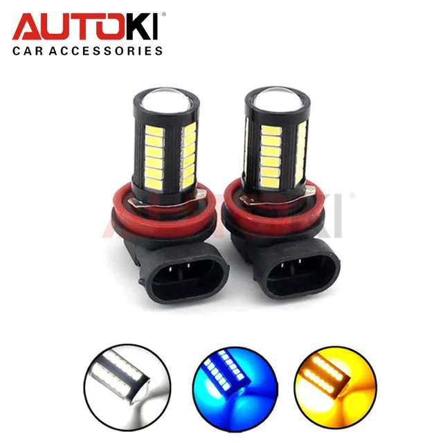 

Светодиодсветильник Противотуманные фары H11 33SMD для автомобиля, 2 шт.