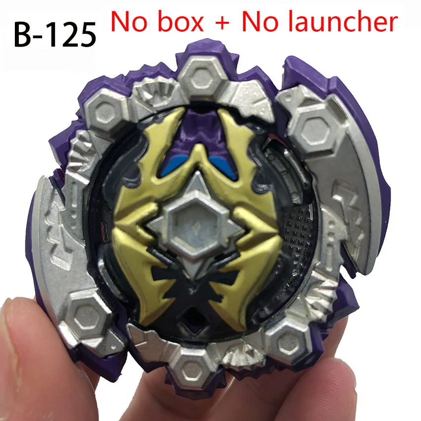 B125 No launcher Beyblade Burst Arena Toupie Beyblade Burst B133 Металл Fusion без пускового устройства и коробки Bey blade B110 B104 B129 лезвия игрушки - Цвет: B125 No launcher