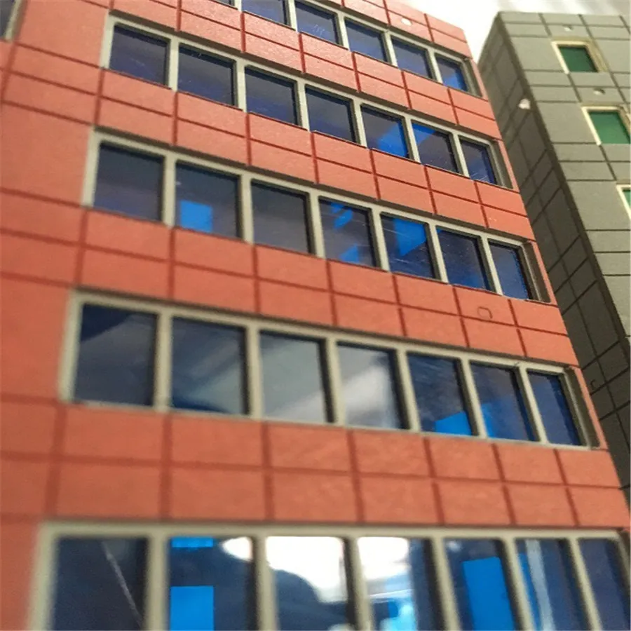 2 шт./лот архитектурная модель n scale building для компоновки поезда n|Наборы сборки