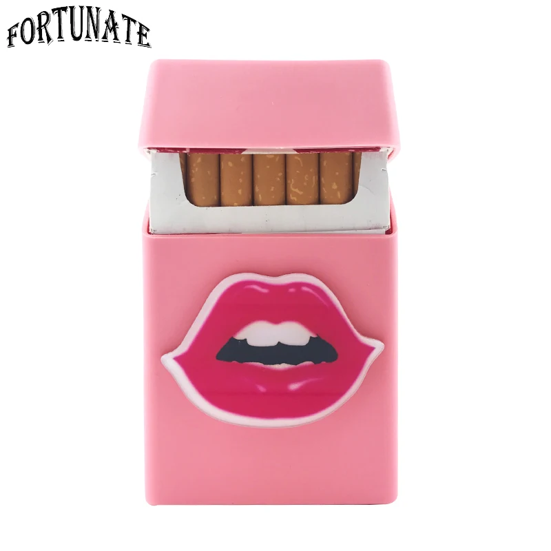 Силиконовая сигаретная коробка чехол для сигарет аксессуары курения 20