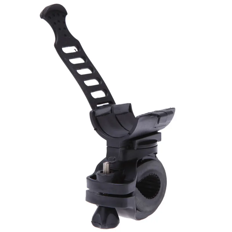 360 градусов велосипедный зажим вспышки светильник держатель светодиодный