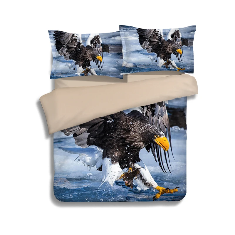 Бесплатная доставка через UPS 3d bird eagle/hawk/vulture/owl 3 шт./4 шт. шлифовальное постельное