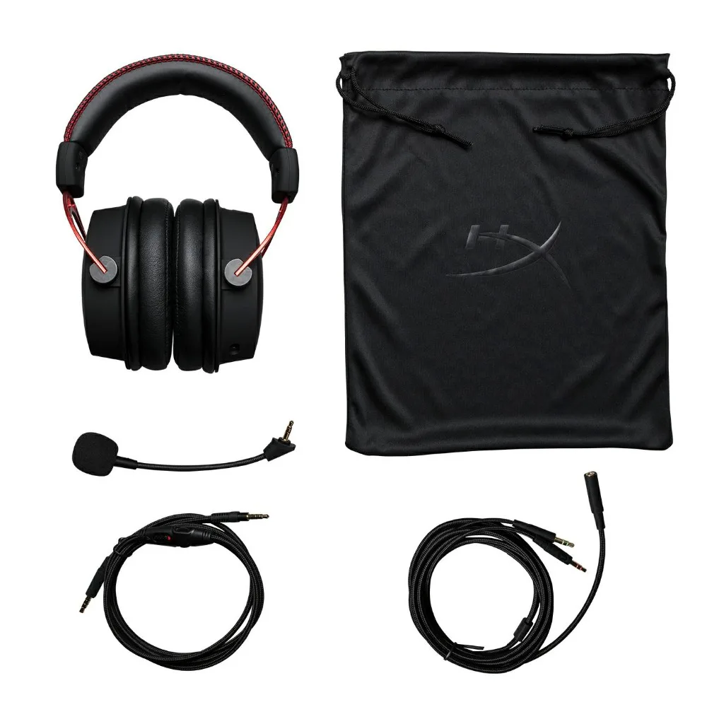Kingston HyperX Cloud Alpha игровая гарнитура с микрофоном 3 5 мм наушники для PS4 PRO Xbox One S