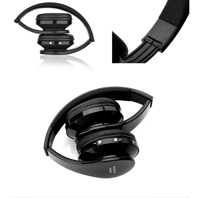 NX-8252 Беспроводной Bluetooth наушники стерео аудио MP3 музыка складной спортивные с