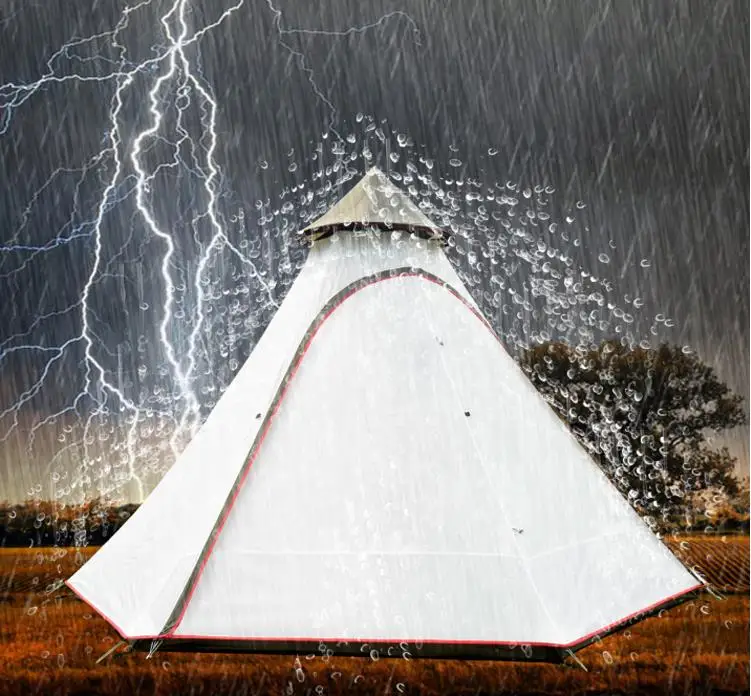 Высший сорт Роскошный индийский юрта/большой многопользовательский алюминиевый