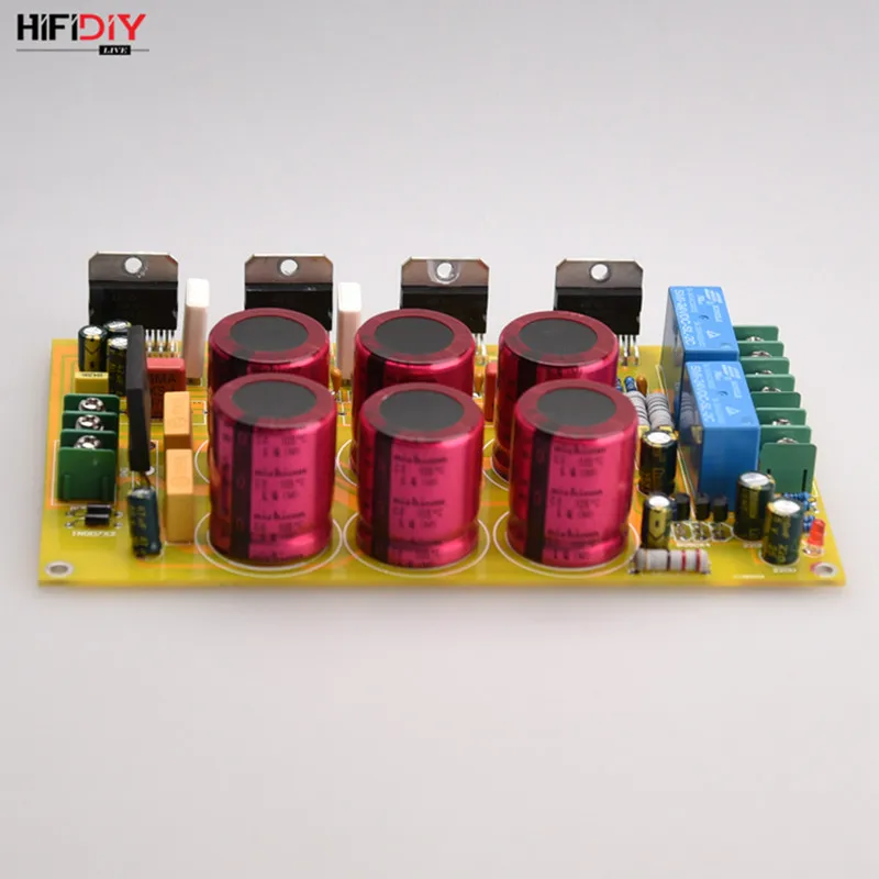 DIY fever 2,1 канальный TDA7293 сабвуфер аудио усилитель доска 80 Вт* 2+ 160 Вт с защитой