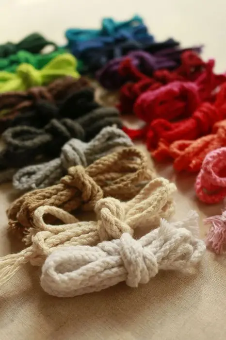 Хлопковая веревка ручной работы плетеный хлопковый шнур/веревка для сумок