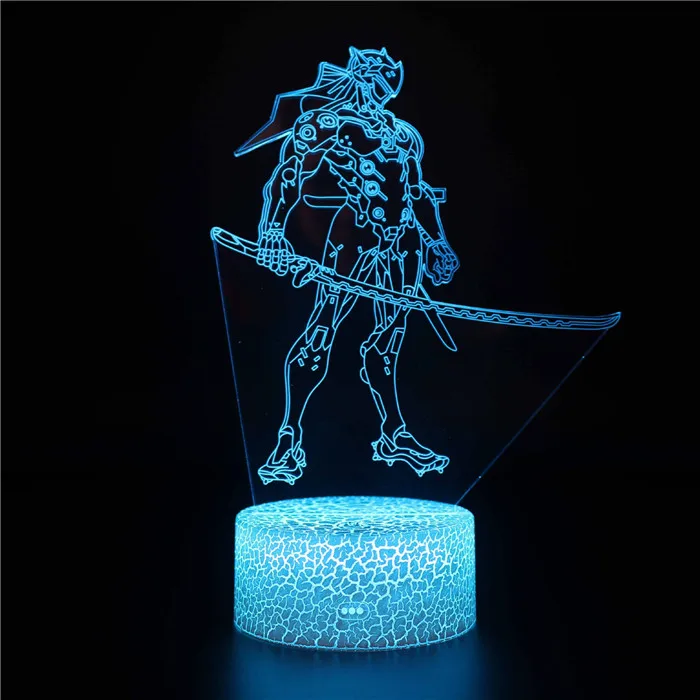 7 colors with remote 3D Fortnlte замок ночной Единорог светодиодный ночник сенсорный/пульт дистанционного управления 7 цветов RGB настольная лампа креативный подарок лампа - Цвет: 7 colors with remote