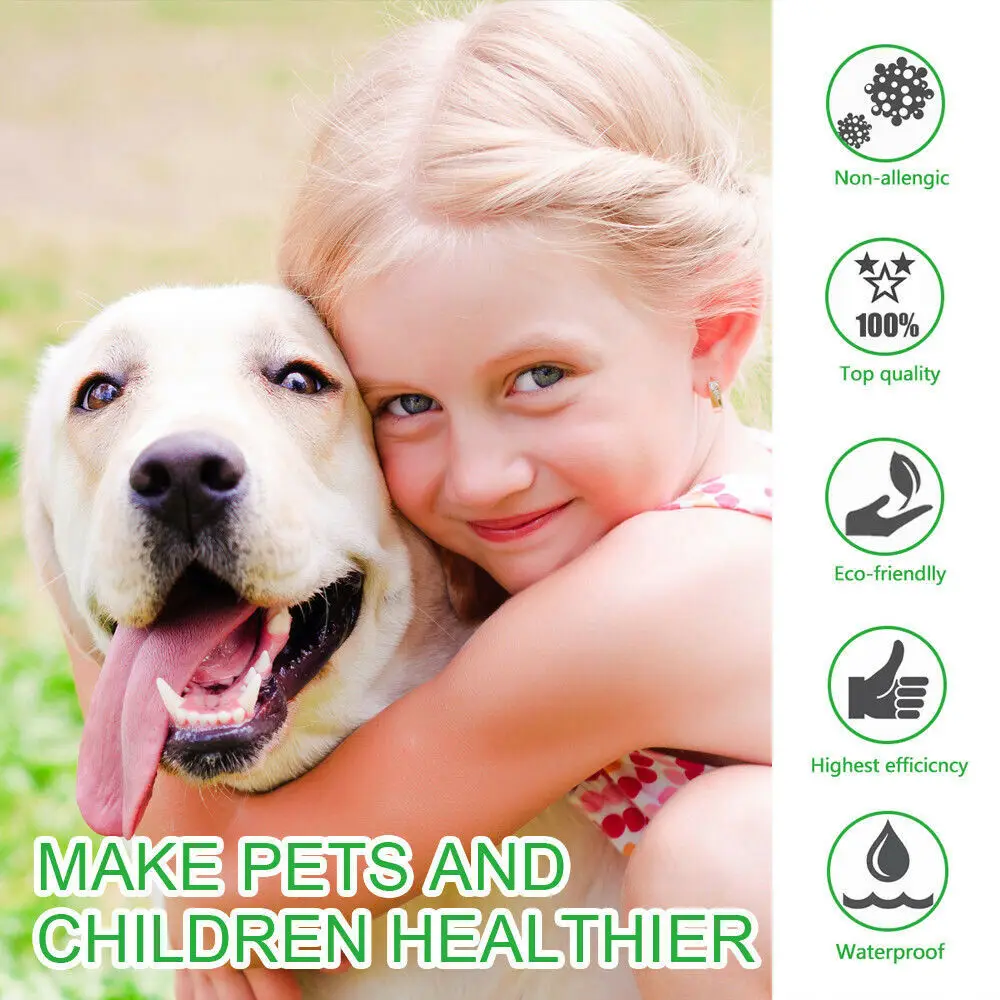 

Adjustable Flea and Tick Collar Waterproof Collar For Dogs Kills Fleas Ticks Up To 8 Months