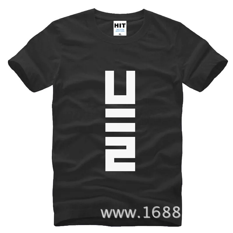 Футболка мужская свободного покроя с коротким рукавом и круглым вырезом|camisetas