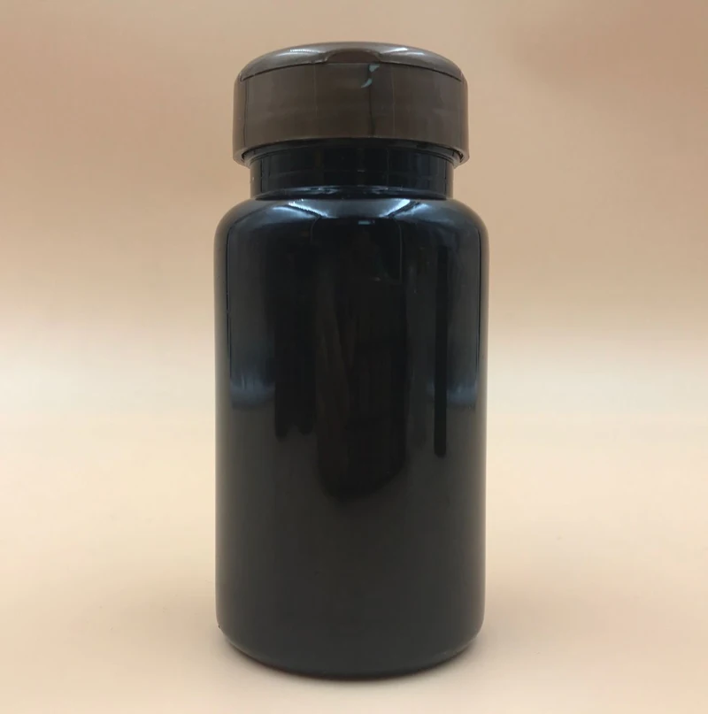 20 шт 120 мл черный янтарный цвет ПЭТ пластиковые бутылки пустые капсулы таблетки