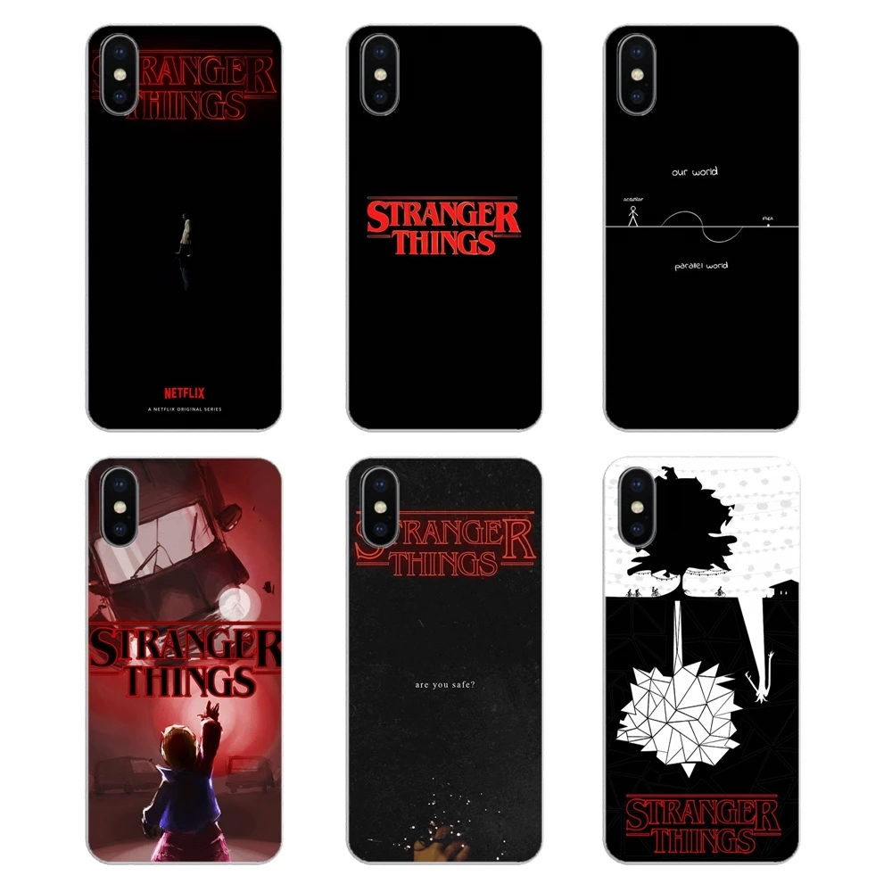 Transparent Soft Covers Stranger Things the acrobat and flea For iPod Touch iPhone 4 4S 5 5S 5C SE 6 6S 7 8 X XR XS Plus MAX |