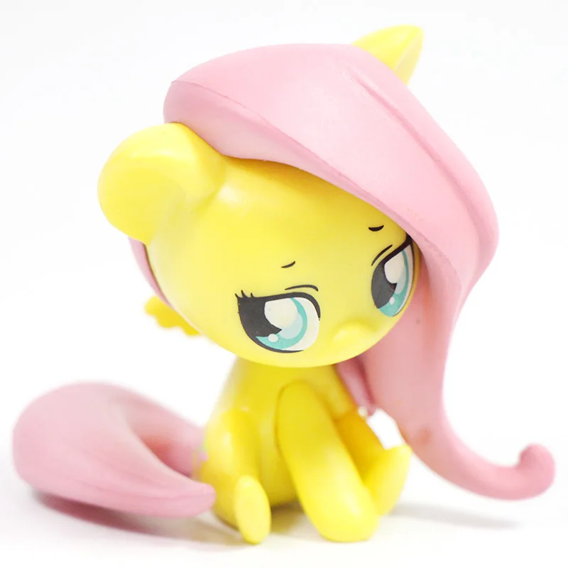 6 шт. в версии My Little Pony игрушки принцесса Луна Rarity Applejack Octavia Melody Fluttershy серебряная ложка фигурки Куклы
