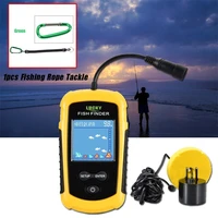 lucky fish finder ffc1108 1 100m lcd color screen wire remote fishing lure sonar echo sounder alarm fishing finder ht49 0064