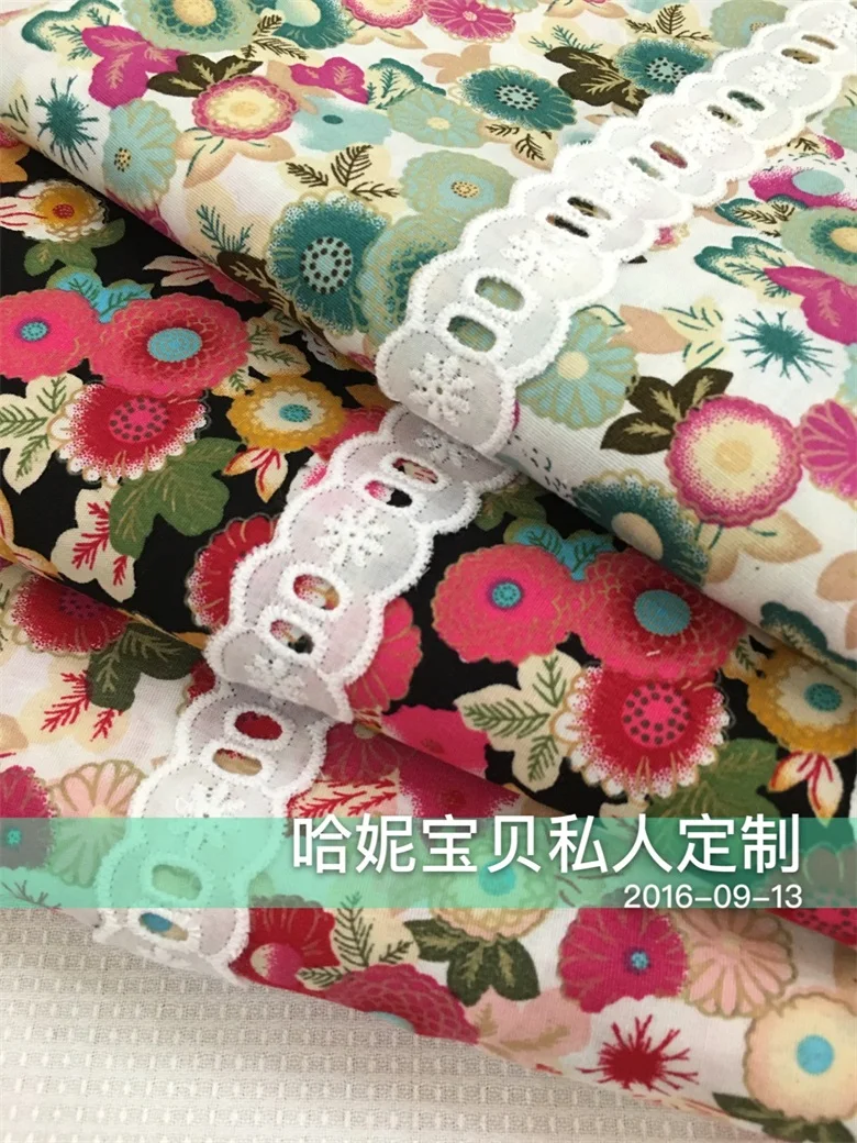 Поплин из чистого хлопка подходит для различных DIY таких как юбка рубашка