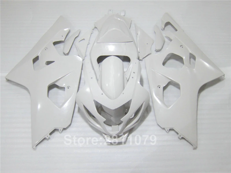 Обтекатель кузова комплект для Suzuki SRAD GSXR600 04 05 GSXR 600 750 2004 2005 белый Набор TI14| |