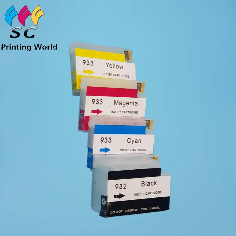 Картридж с чернилами для hp 932 933 6600 6100 6700 7110 7610 7612|chip cartridge|cartridge chiphp ink cartridge chip |