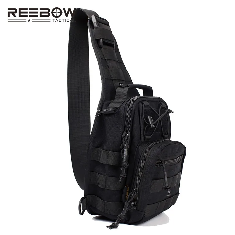 Eebow тактический Открытый военный камуфляж слинг пакет 1000D Cordura Городской Спортивный нагрудный мешок SWAT ОХОТА Molle сумка-мессенджер